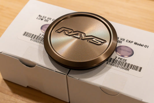 RAYS Volk Racing Model-01 VR Center Cap (No.53) - Bronze Almite BR (4 pcs)