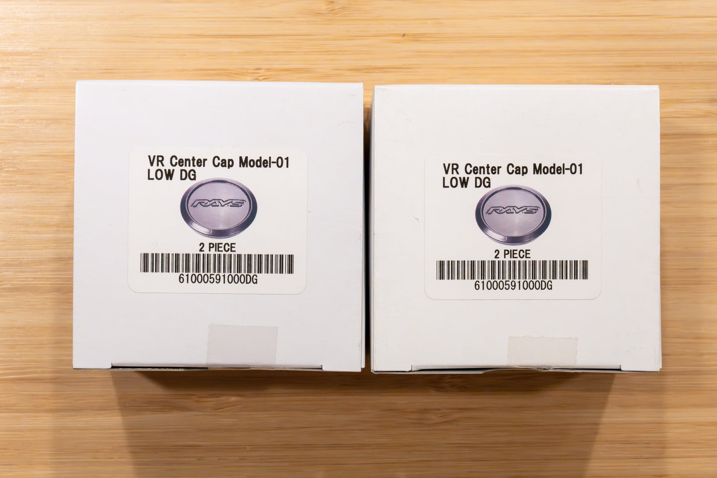 RAYS Volk Racing Model-01 VR Center Cap (No.78) - Dark Gunmetal DG (4 pcs)