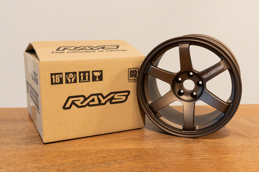 Genuine RAYS Official Gear, Volk Racing TE37 Saga S-Plus, 1/4 Scale - Bronze