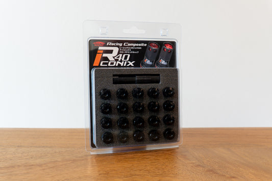 KYO-EI Racing Composite R40 iCONIX Aluminum Closed End Caps - M12x1.5 (20 caps)