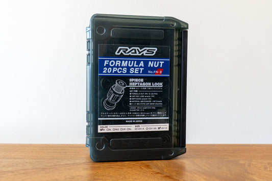 RAYS Formula Nut Set L45 (FN-II) - M14 x 1.5 - 20 Lug Set