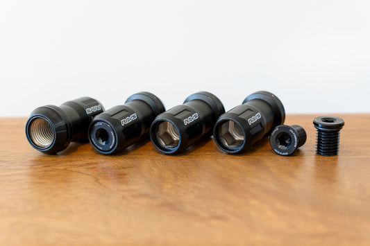 RAYS Formula Nut Set L45 (FN-II) - M14 x 1.5 - 4 Single Lugs