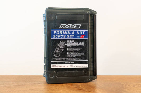 RAYS Formula Nut Set L45 (FN-II) - M12 x 1.25 - 20 Lug Set