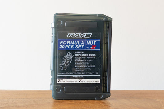 RAYS Formula Nut Set L45 (FN-II) - M12 x 1.5 - 20 Lug Set