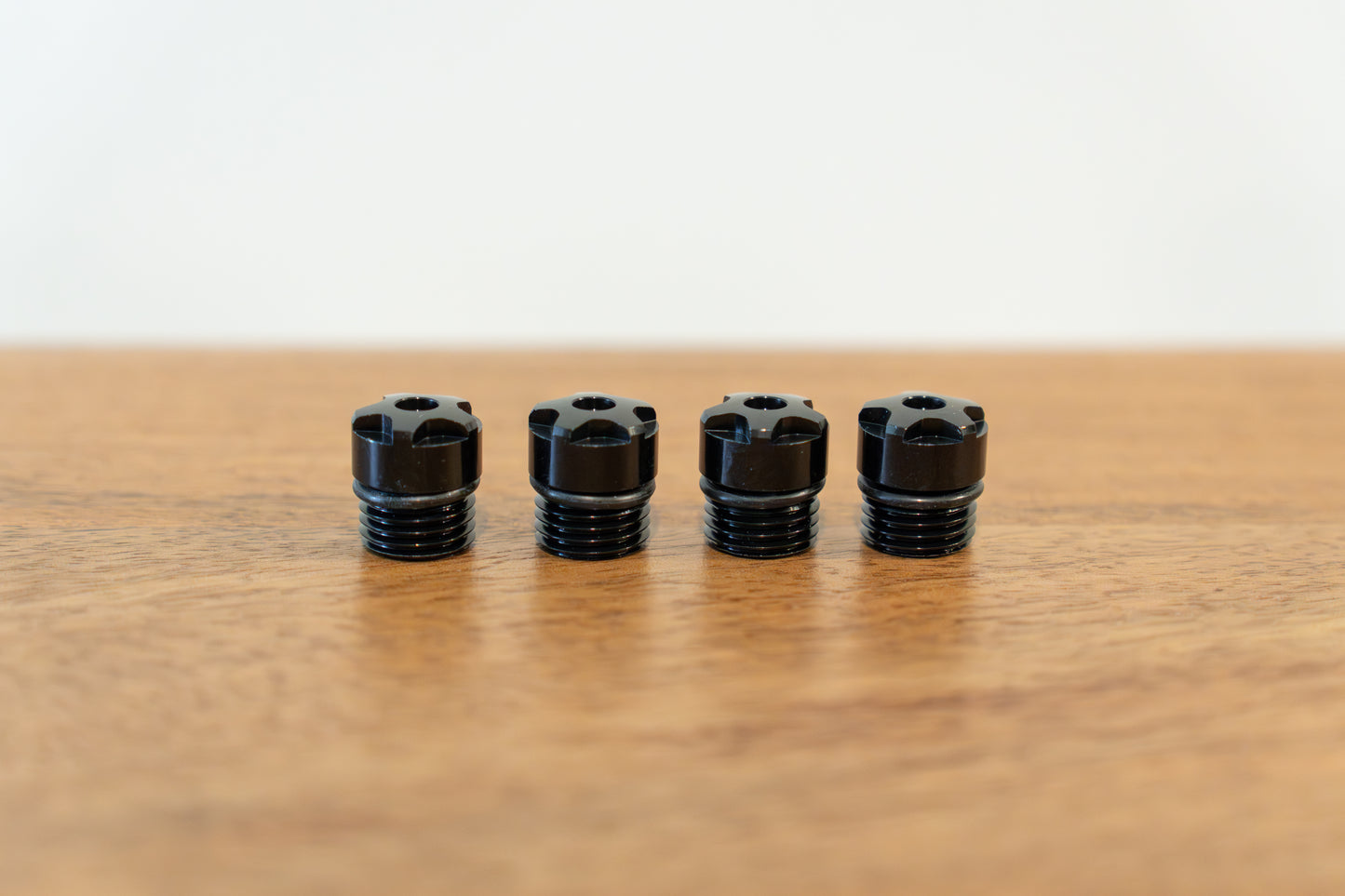 KYO-EI Racing Composite R40 iCONIX Aluminum Closed End Caps - M14x1.5 (4 caps)