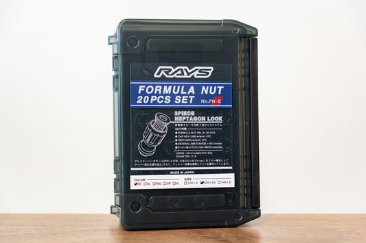 RAYS Formula Nut Set L45 (FN-II) - M12 x 1.25 - 20 Lug Set