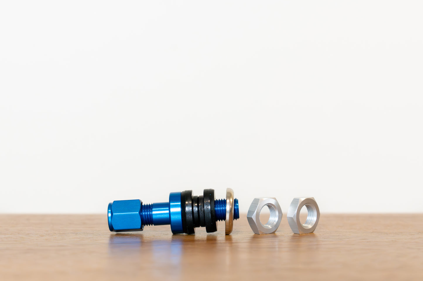 RAYS Inside Aluminum Air Valve (No.22) Anodized - BLUE
