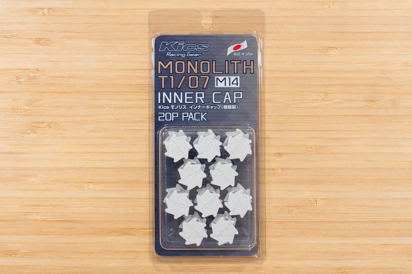 KYO-EI Project Kics Monolith T1/07 Resin Closed End Caps - M14 (20 caps)