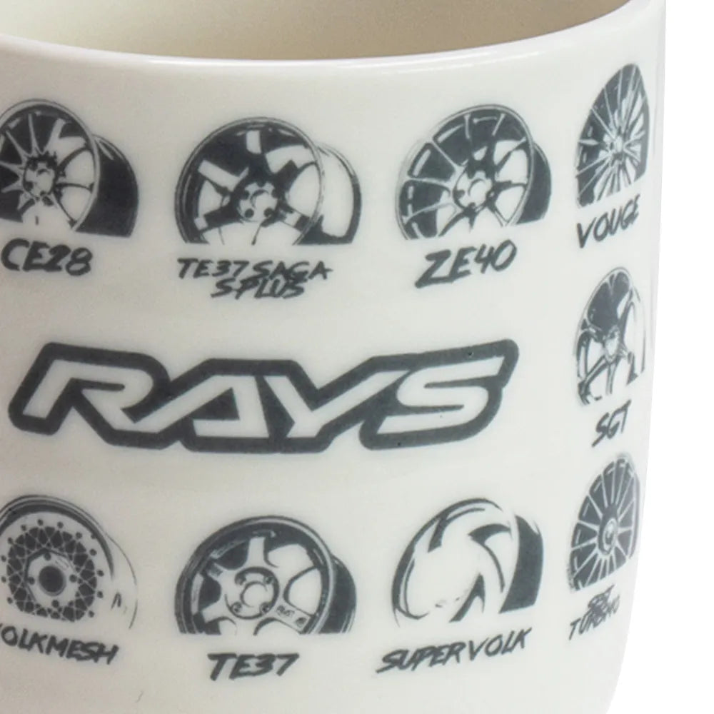 RAYS Wheel Yunomi Japanese Tea Cup (湯呑)
