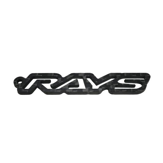 RAYS Carbon Fiber Key Chain