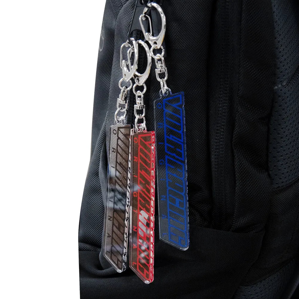RAYS Volk Racing Logo Acrylic Key Chain (English)