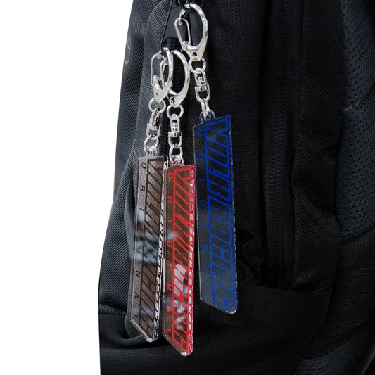 RAYS Volk Racing Logo Acrylic Key Chain (English)