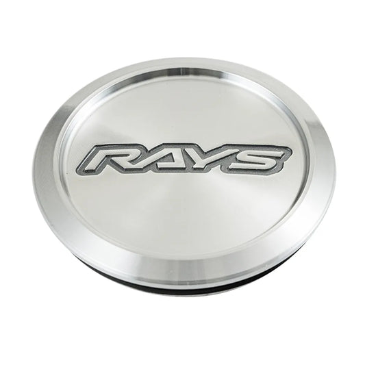 RAYS Volk Racing Model-37 VR Center Cap (No.99) - Diamond Cut / Silver (4 pcs)