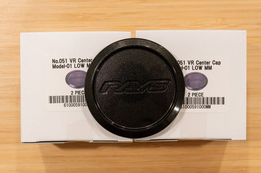 RAYS Volk Racing Model-01 VR Center Cap (No.51) - Diamond Dark Gunmetal MM