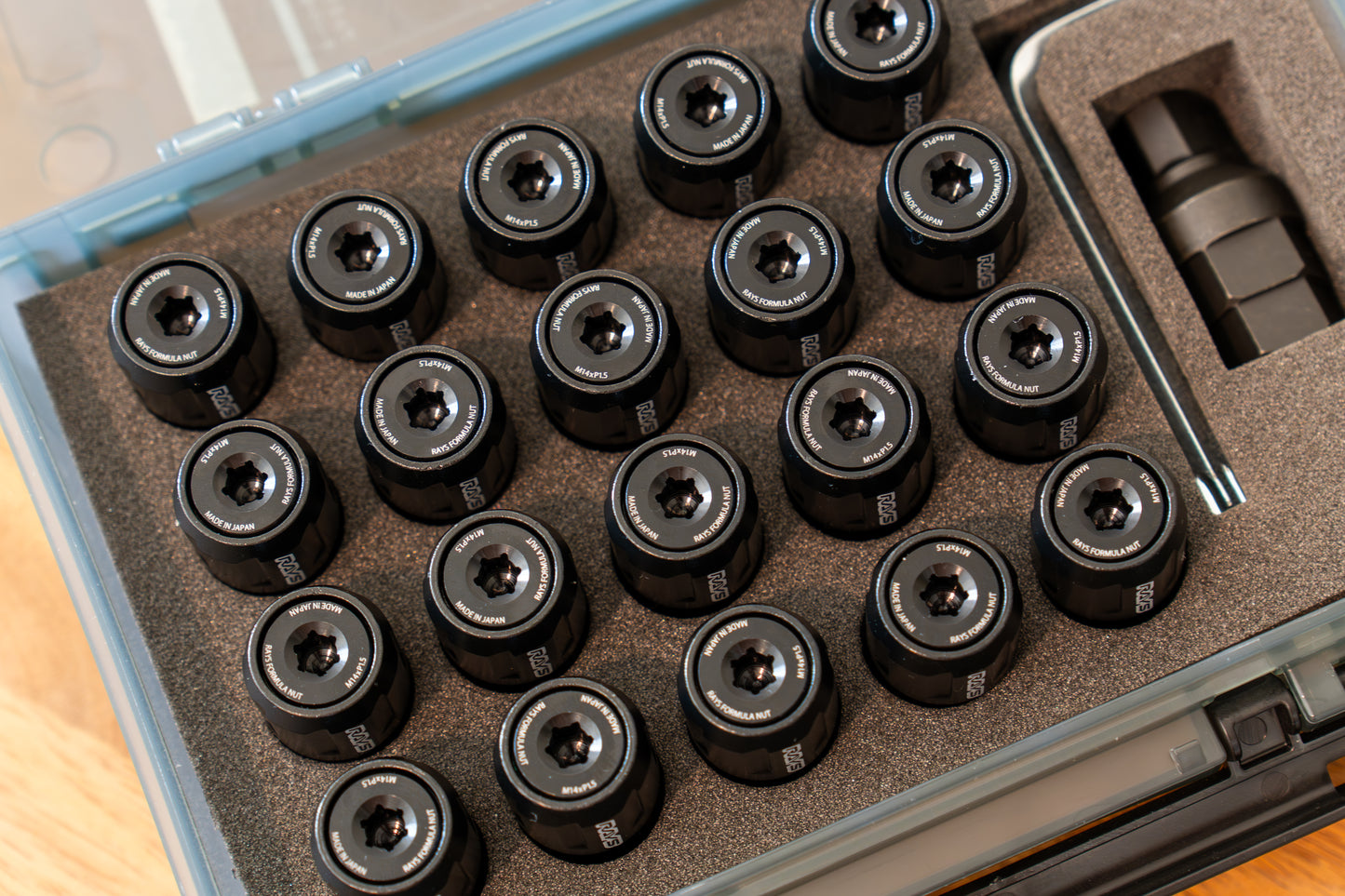 RAYS Formula Nut Set L45 (FN-II) - M14 x 1.5 - 20 Lug Set