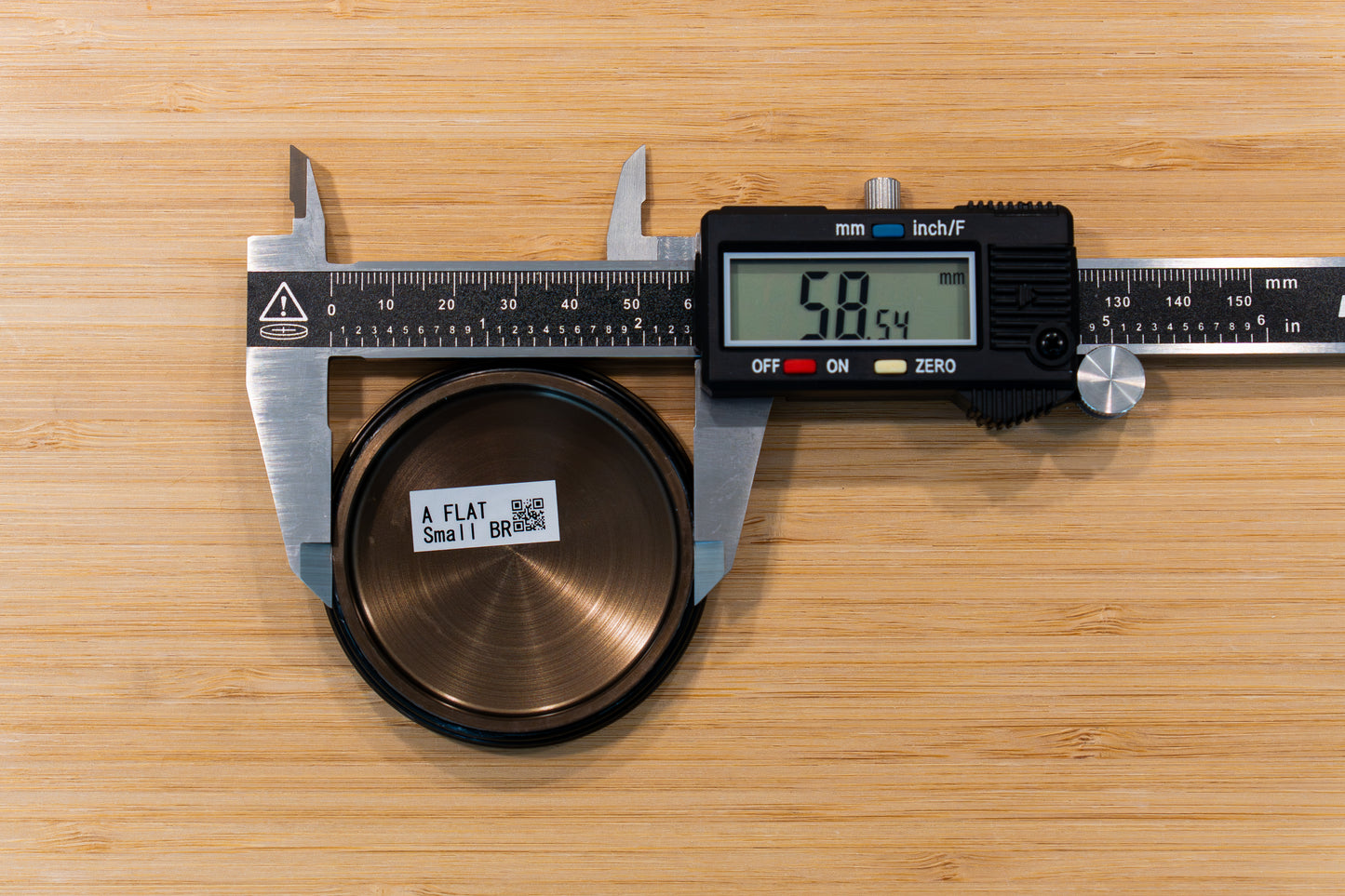 RAYS Volk Racing VR Flat Small O-Ring Center Cap (No.60) - Bronze BR (4 pcs)