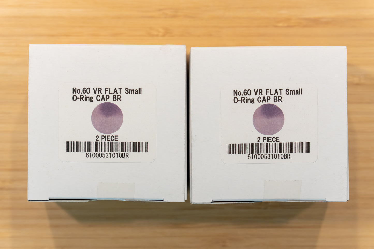 RAYS Volk Racing VR Flat Small O-Ring Center Cap (No.60) - Bronze BR (4 pcs)