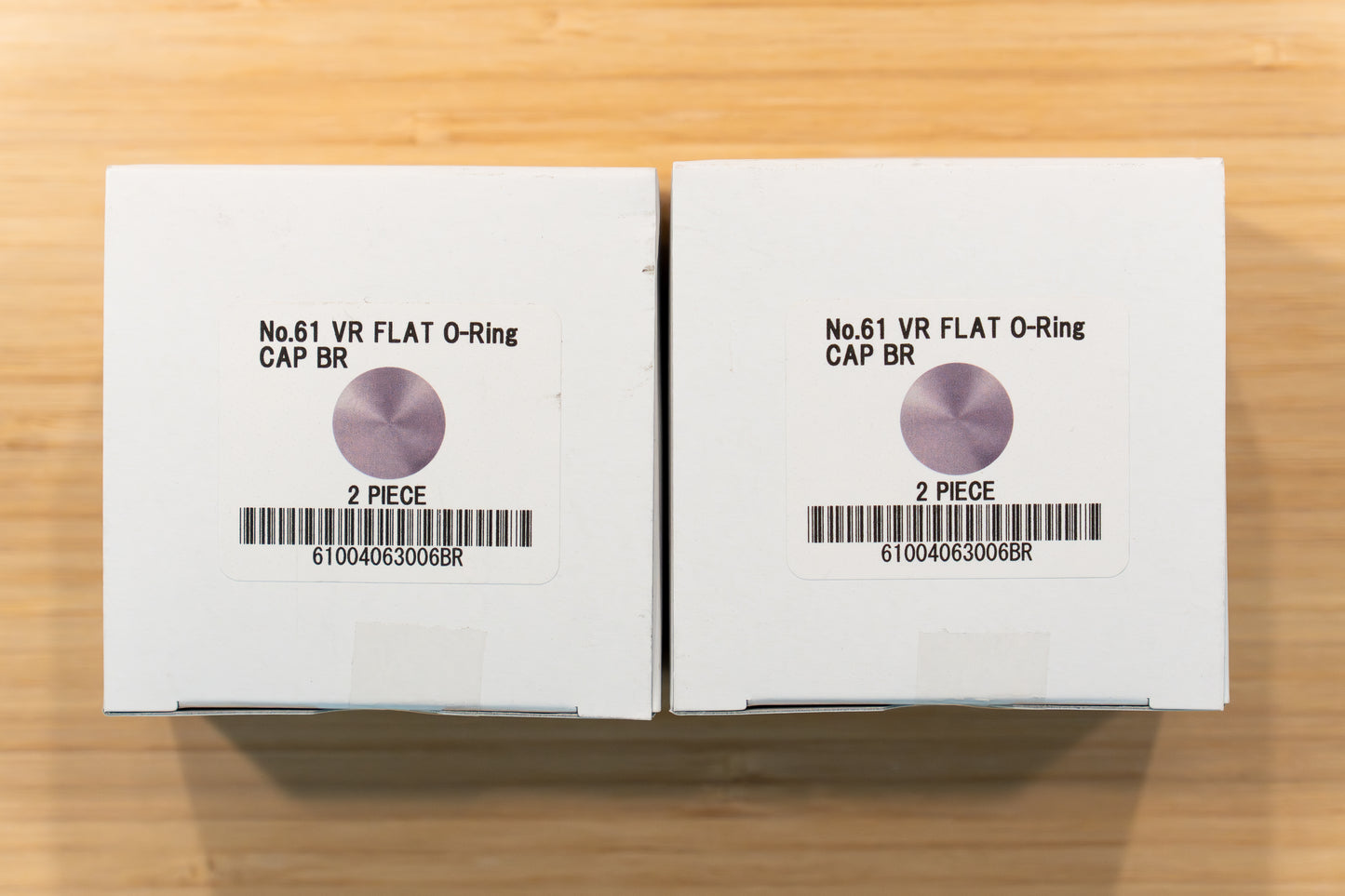 RAYS Volk Racing VR Flat O-Ring Center Cap (No.61) - Bronze Almite BR (4 pcs)