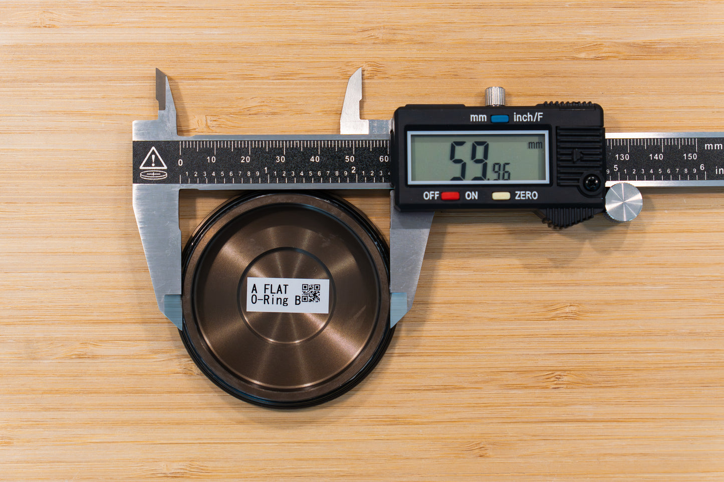 RAYS Volk Racing VR Flat O-Ring Center Cap (No.61) - Bronze Almite BR (4 pcs)