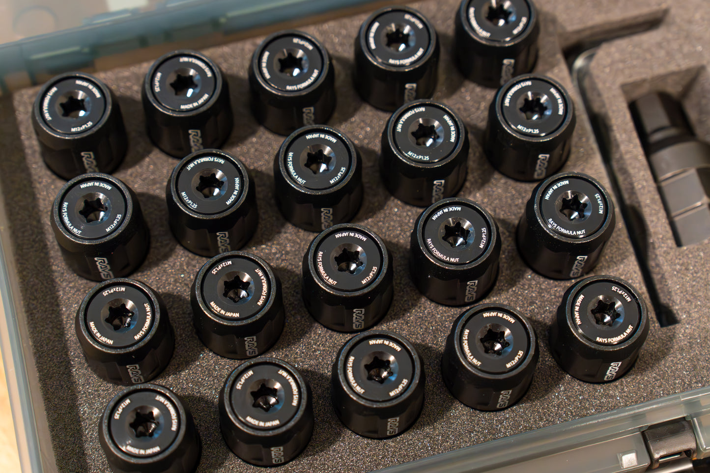 RAYS Formula Nut Set L45 (FN-II) - M12 x 1.25 - 20 Lug Set