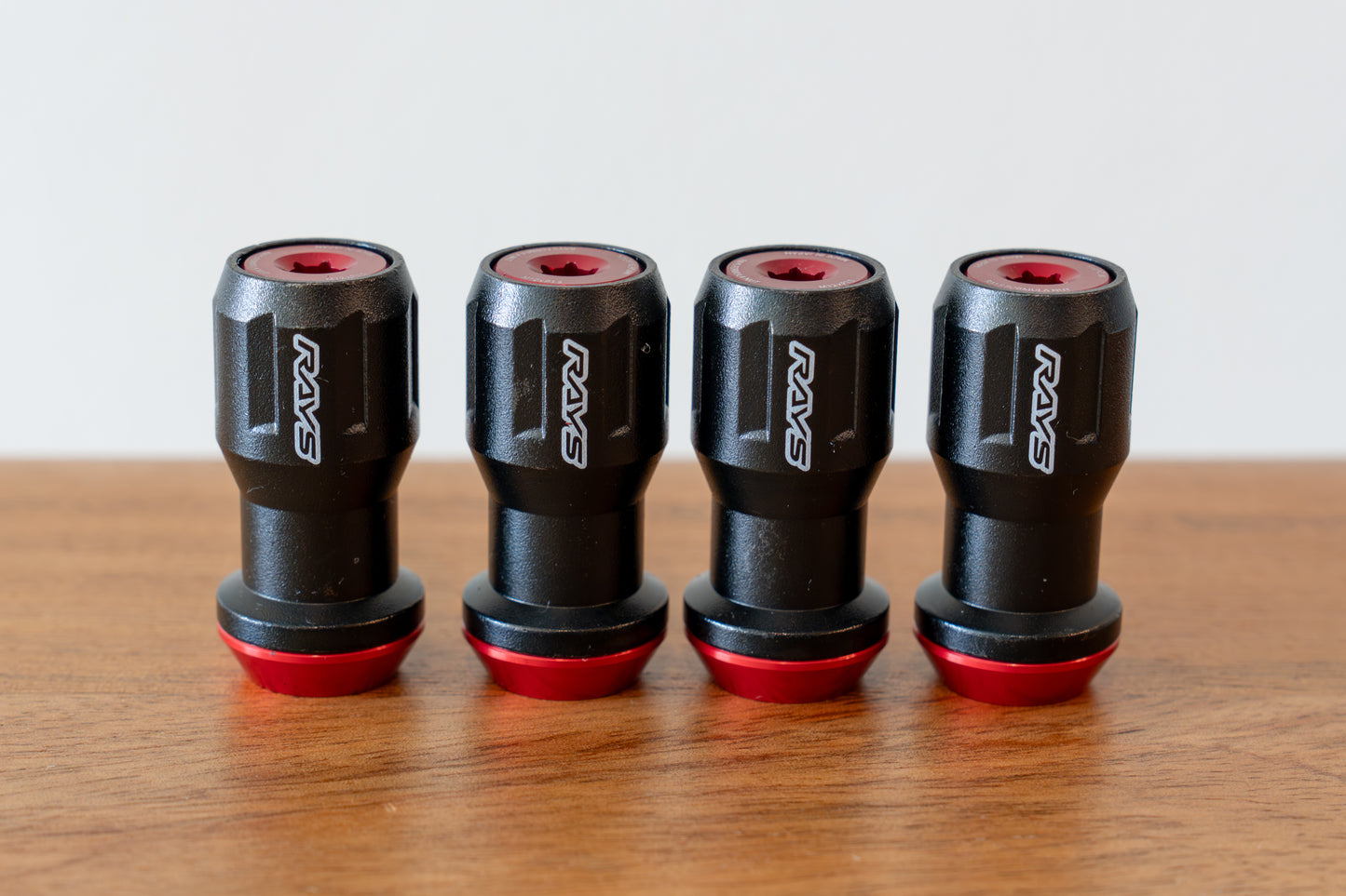 RAYS Formula Nut Set L45 (FN-II) - M12 x 1.5 - 4 Single Lugs