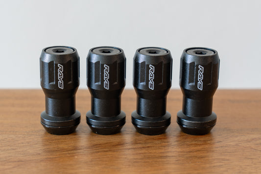 RAYS Formula Nut Set L45 (FN-II) - M12 x 1.5 - 4 Single Lugs