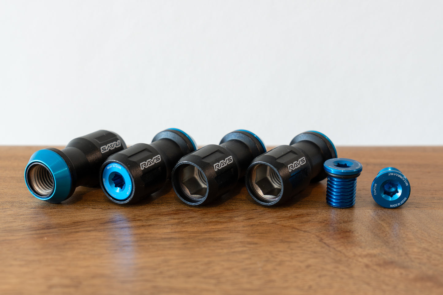 RAYS Formula Nut Set L45 (FN-II) - M12 x 1.5 - 4 Single Lugs