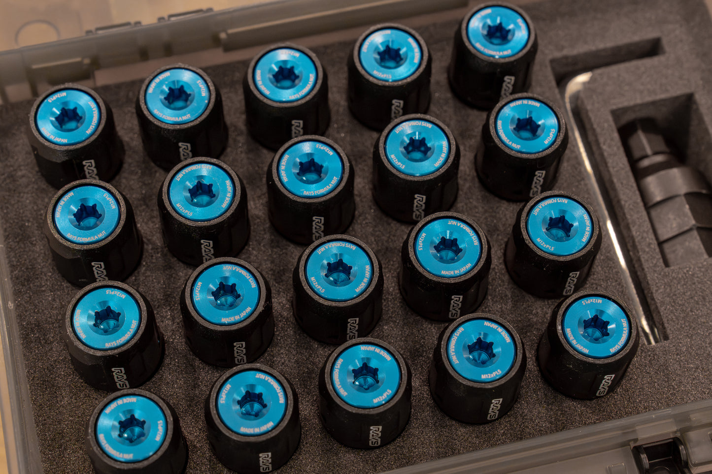 RAYS Formula Nut Set L45 (FN-II) - M12 x 1.5 - 20 Lug Set