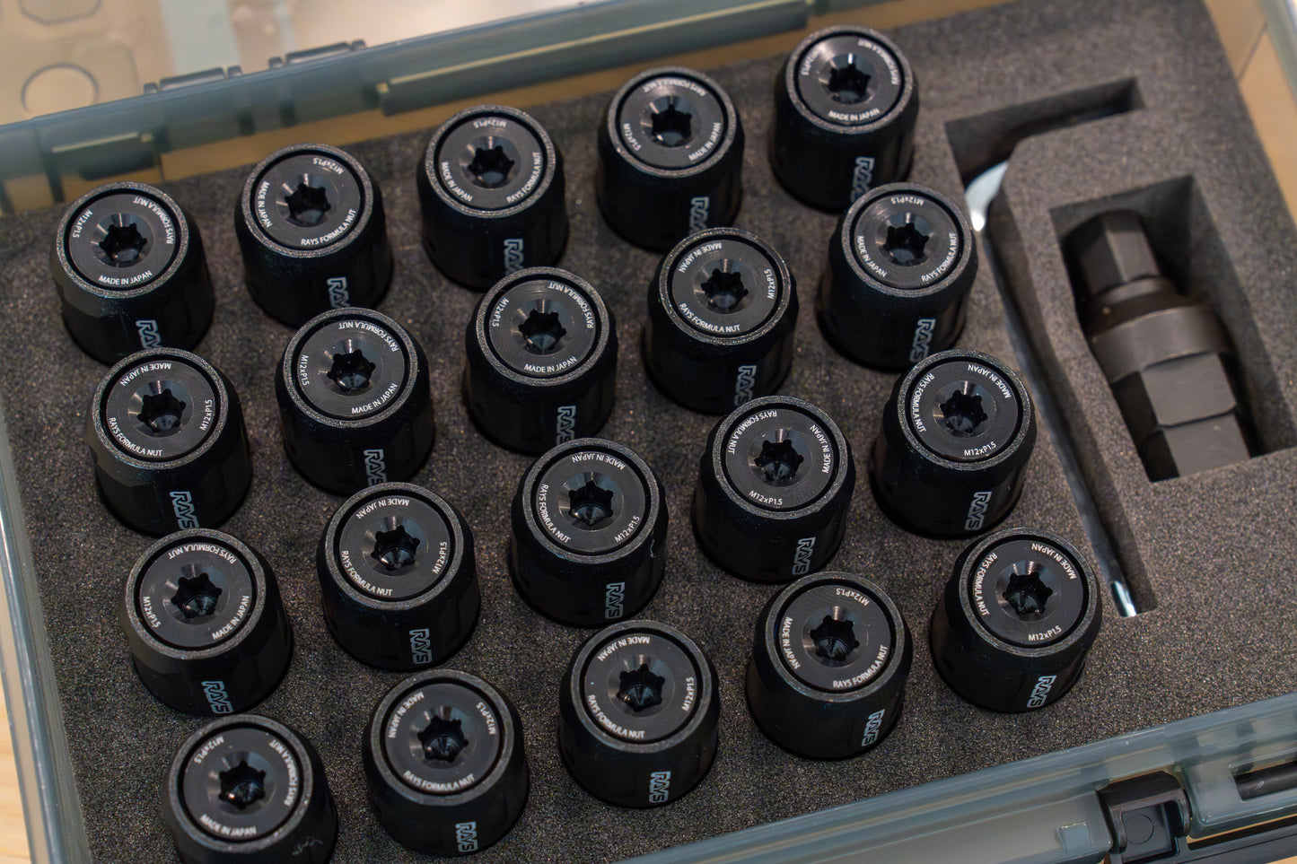 RAYS Formula Nut Set L45 (FN-II) - M12 x 1.5 - 20 Lug Set