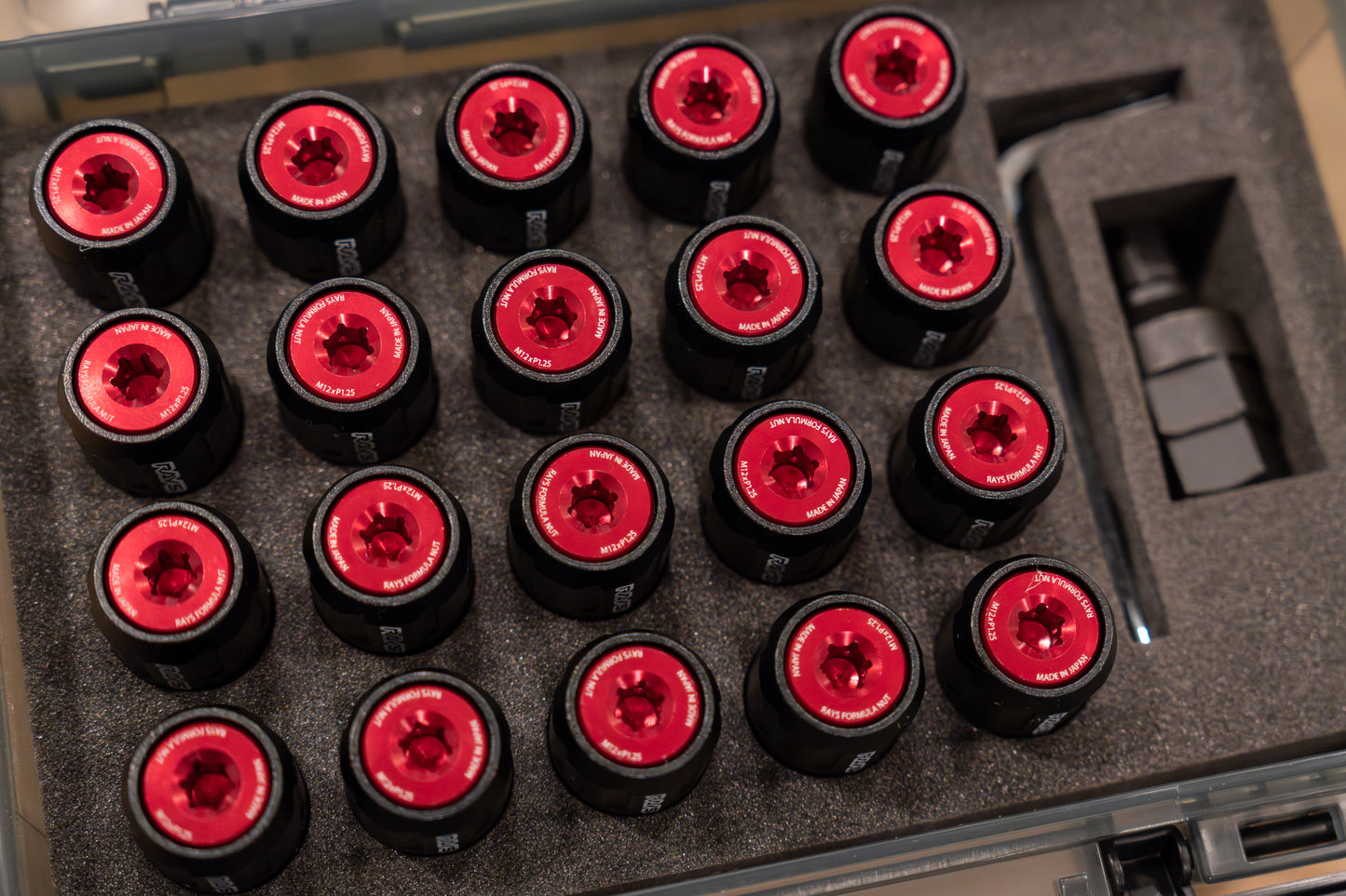 RAYS Formula Nut Set L45 (FN-II) - M12 x 1.25 - 20 Lug Set