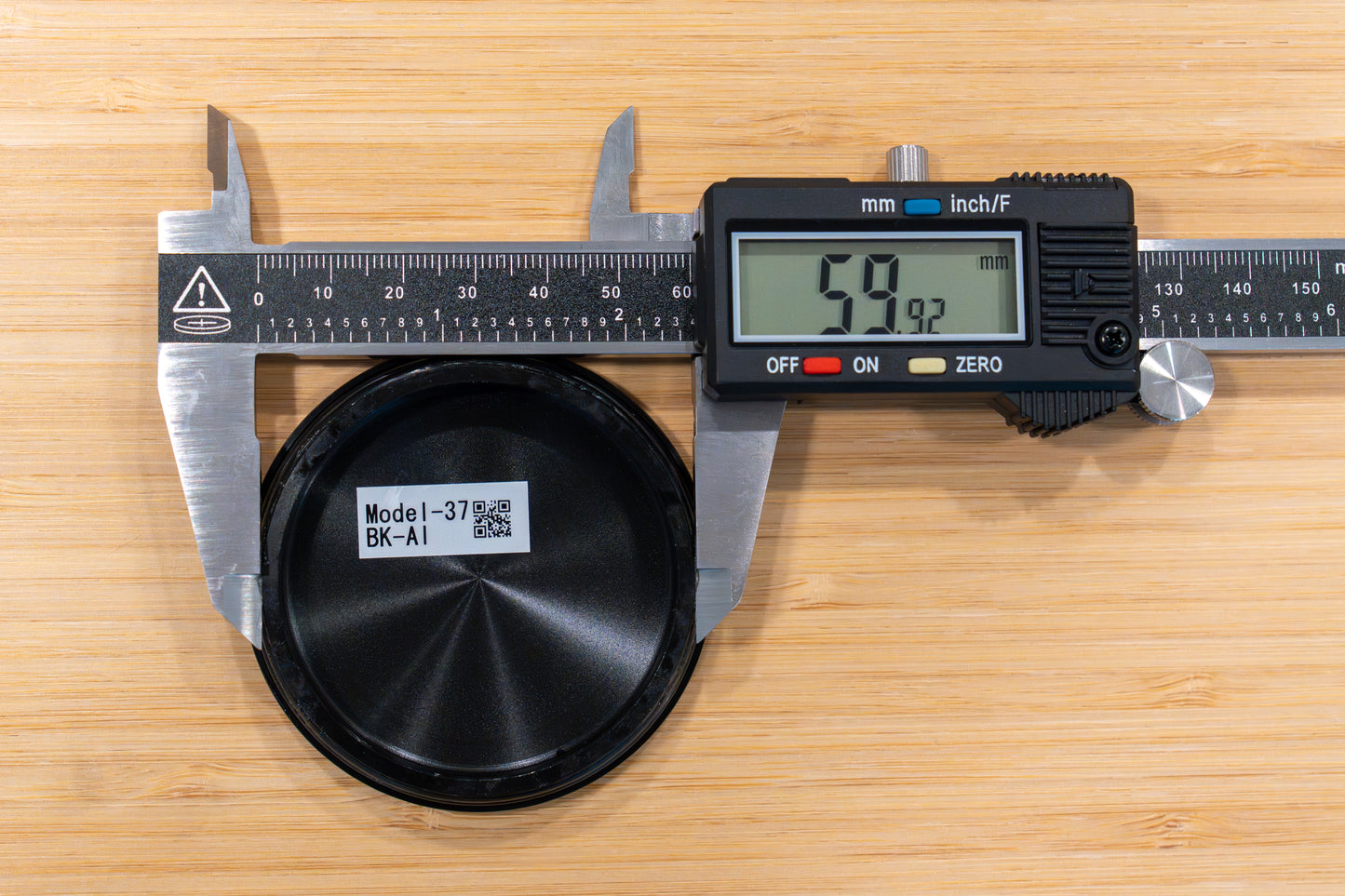 RAYS Volk Racing Model-37 VR Center Cap (No.94) - Black Almite (4 pcs)