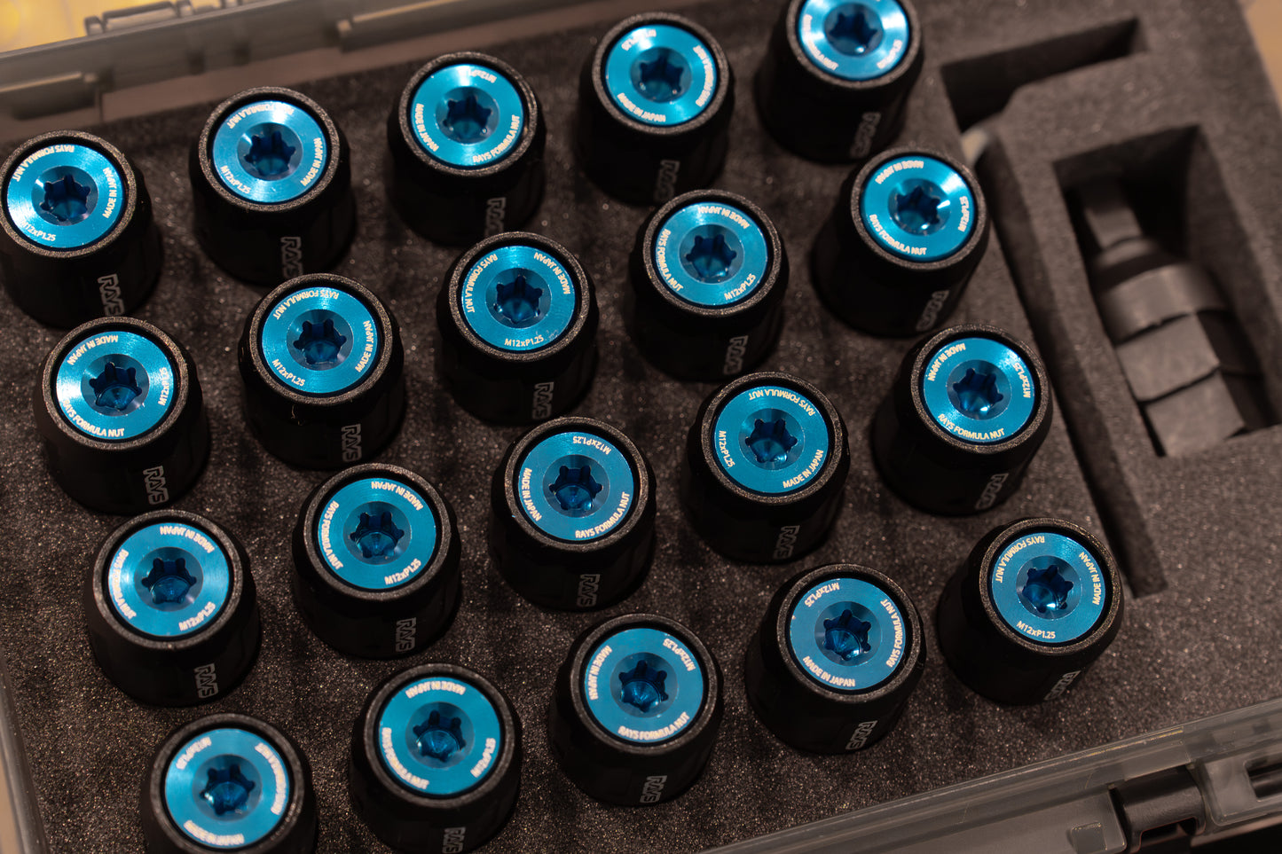 RAYS Formula Nut Set L45 (FN-II) - M12 x 1.25 - 20 Lug Set