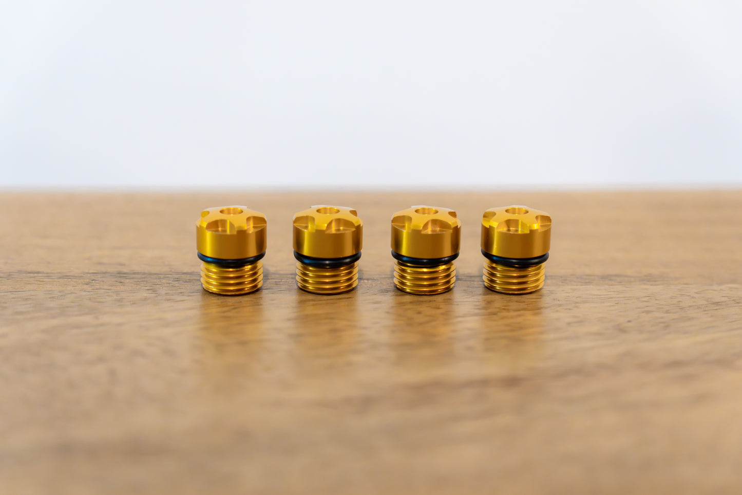 KYO-EI Racing Composite R40 iCONIX Aluminum Closed End Caps - M14x1.5 (4 caps)