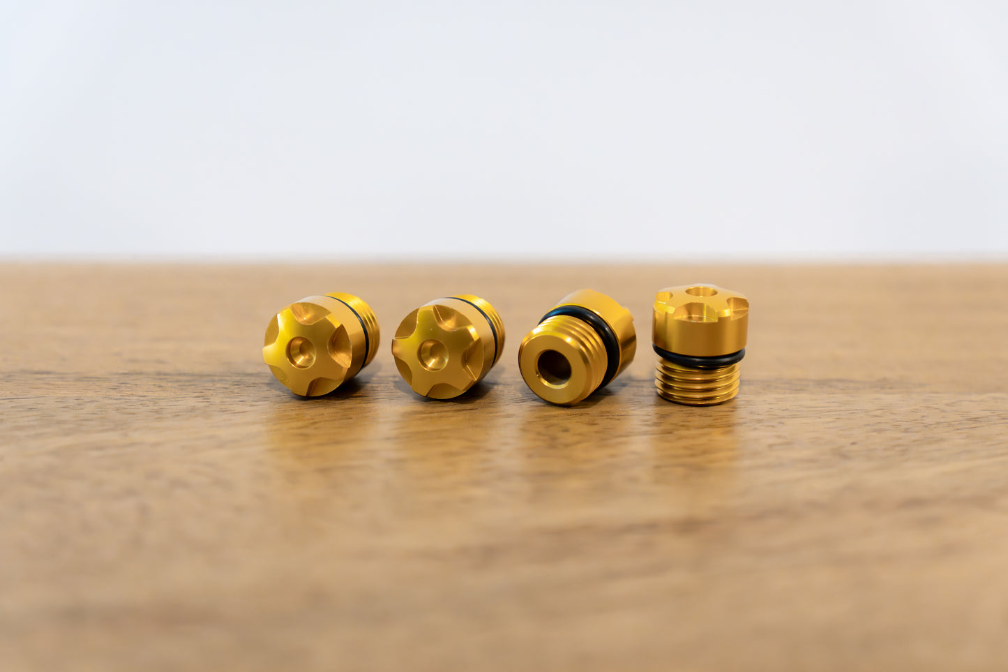 KYO-EI Racing Composite R40 iCONIX Aluminum Closed End Caps - M14x1.5 (4 caps)