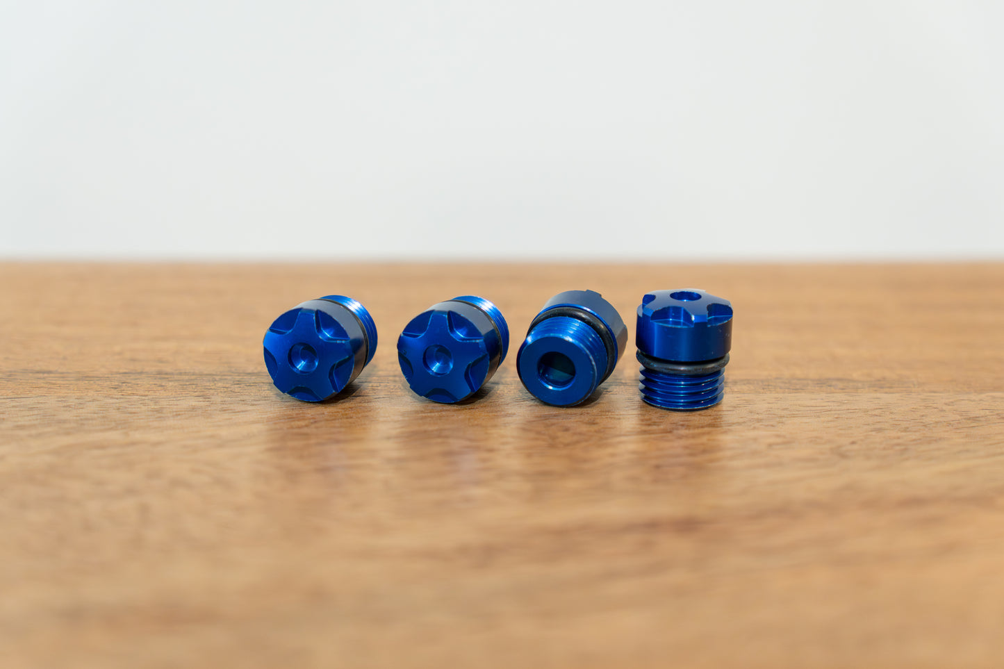 KYO-EI Racing Composite R40 iCONIX Aluminum Closed End Caps - M14x1.5 (4 caps)