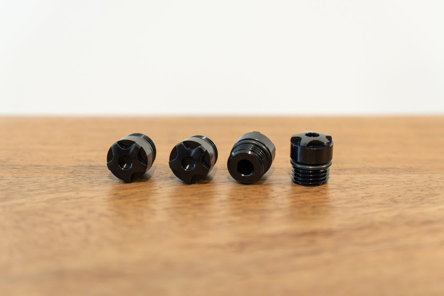 KYO-EI Racing Composite R40 iCONIX Aluminum Closed End Caps - M14x1.5 (4 caps)