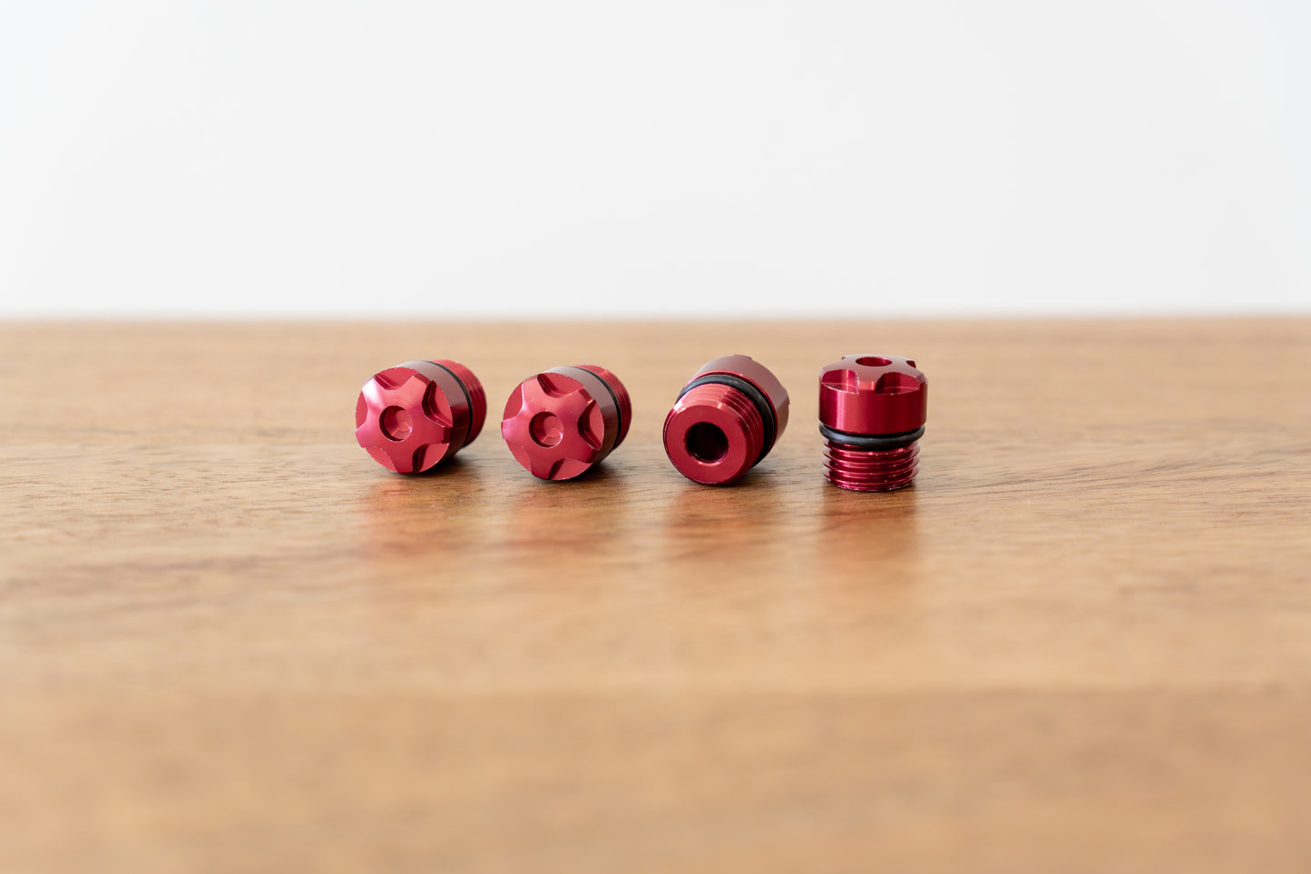 KYO-EI Racing Composite R40 iCONIX Aluminum Closed End Caps - M14x1.5 (4 caps)