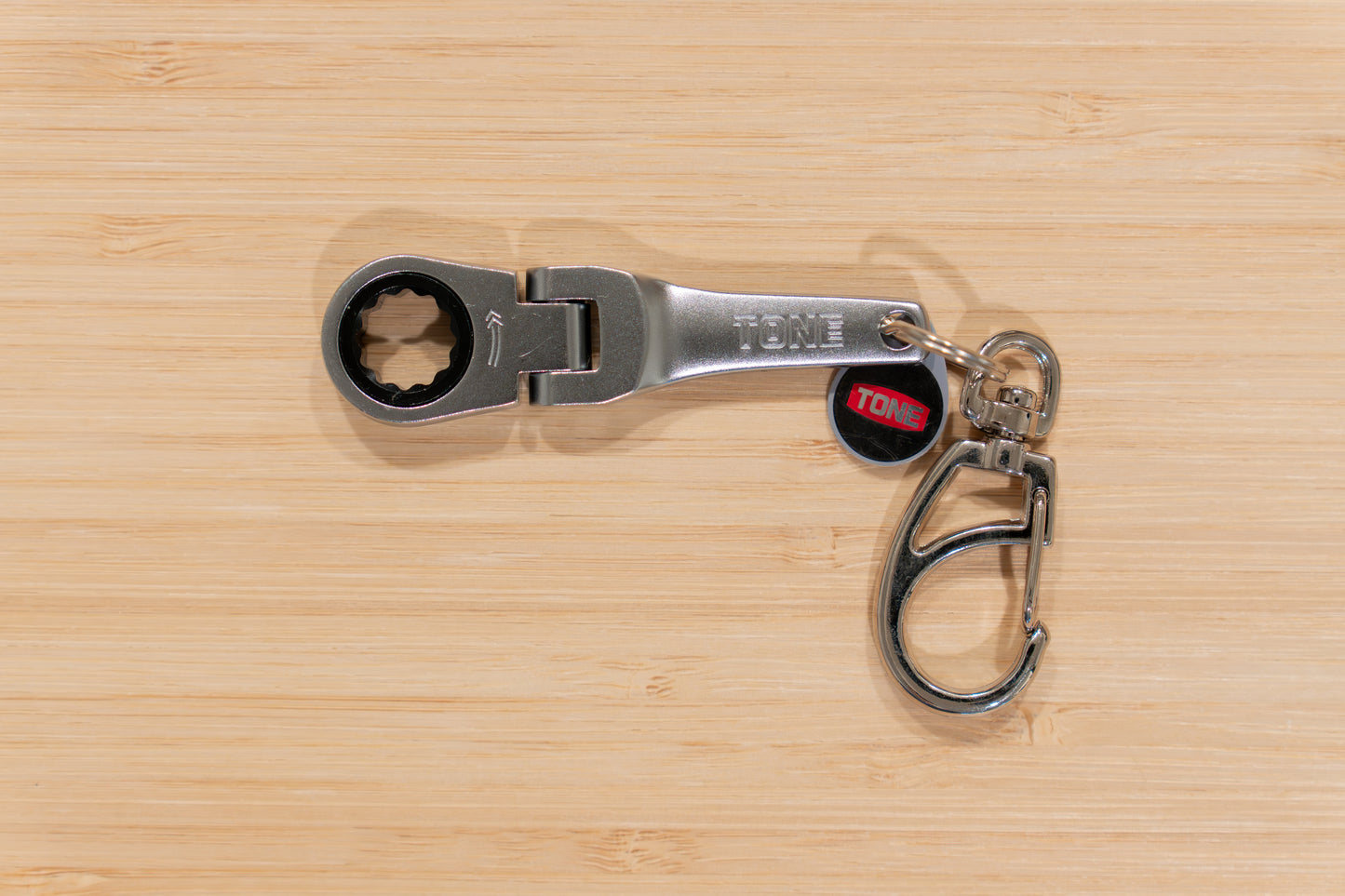 RAYS x TONE 10mm Ratchet Wrench Key Chain