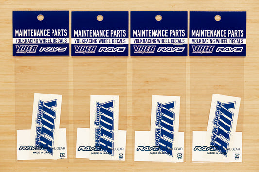 RAYS Volk Racing TE37 Wheel Repair Rim Sticker (No.16) - BLUE