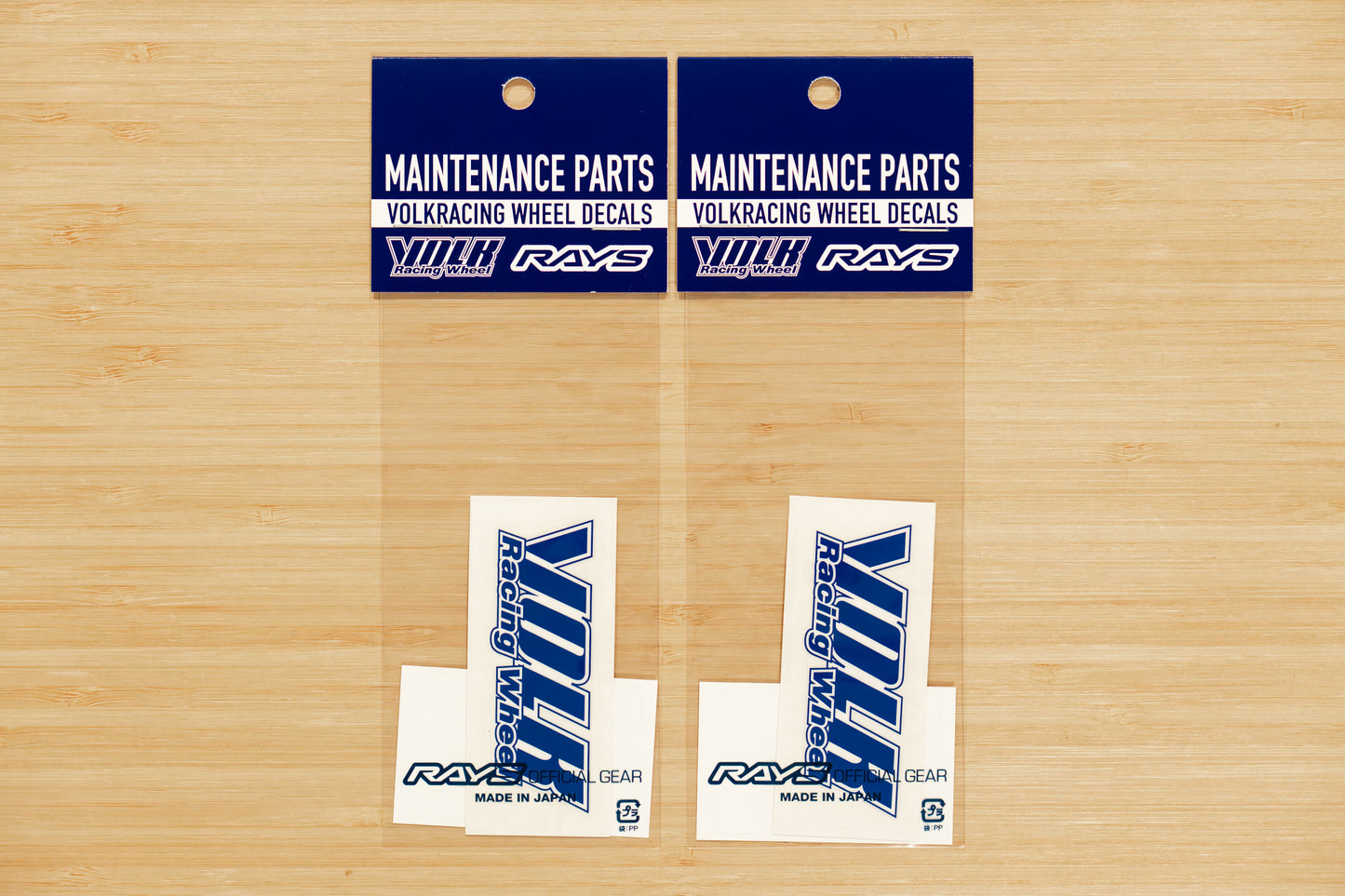 RAYS Volk Racing TE37 Wheel Spoke Sticker (No.16) - BLUE