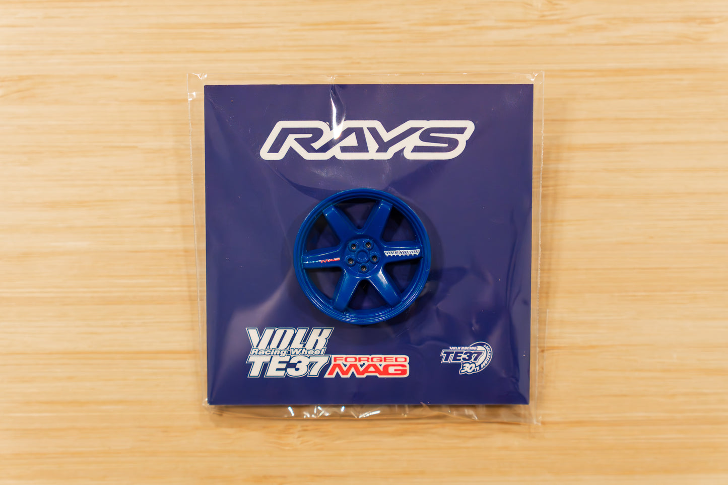 RAYS x Leen Customs TE37 30th Anniversary Pin Badge