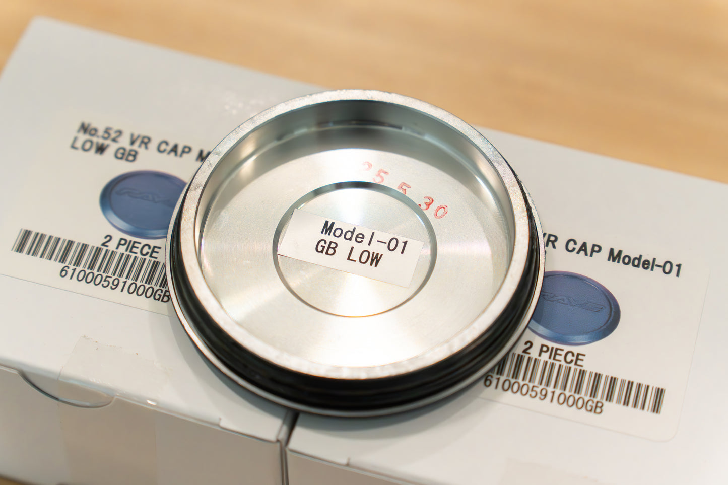 RAYS Volk Racing Model-01 VR Center Cap (No.52) - Matte Blue Gunmetal GB (4 pcs)