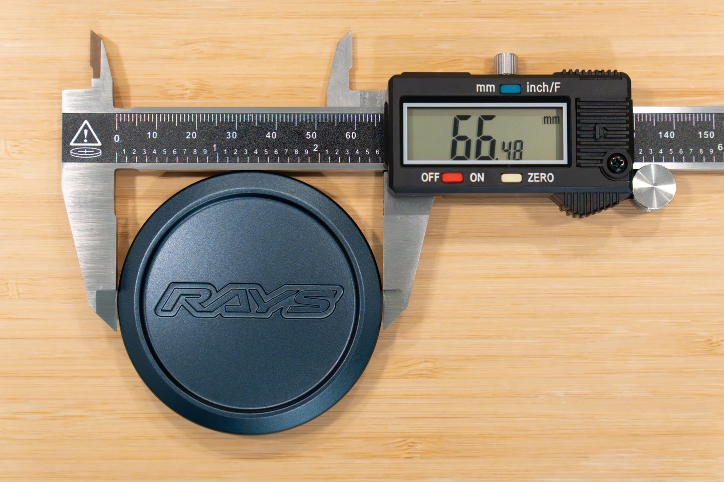 RAYS Volk Racing Model-01 VR Center Cap (No.52) - Matte Blue Gunmetal GB (4 pcs)