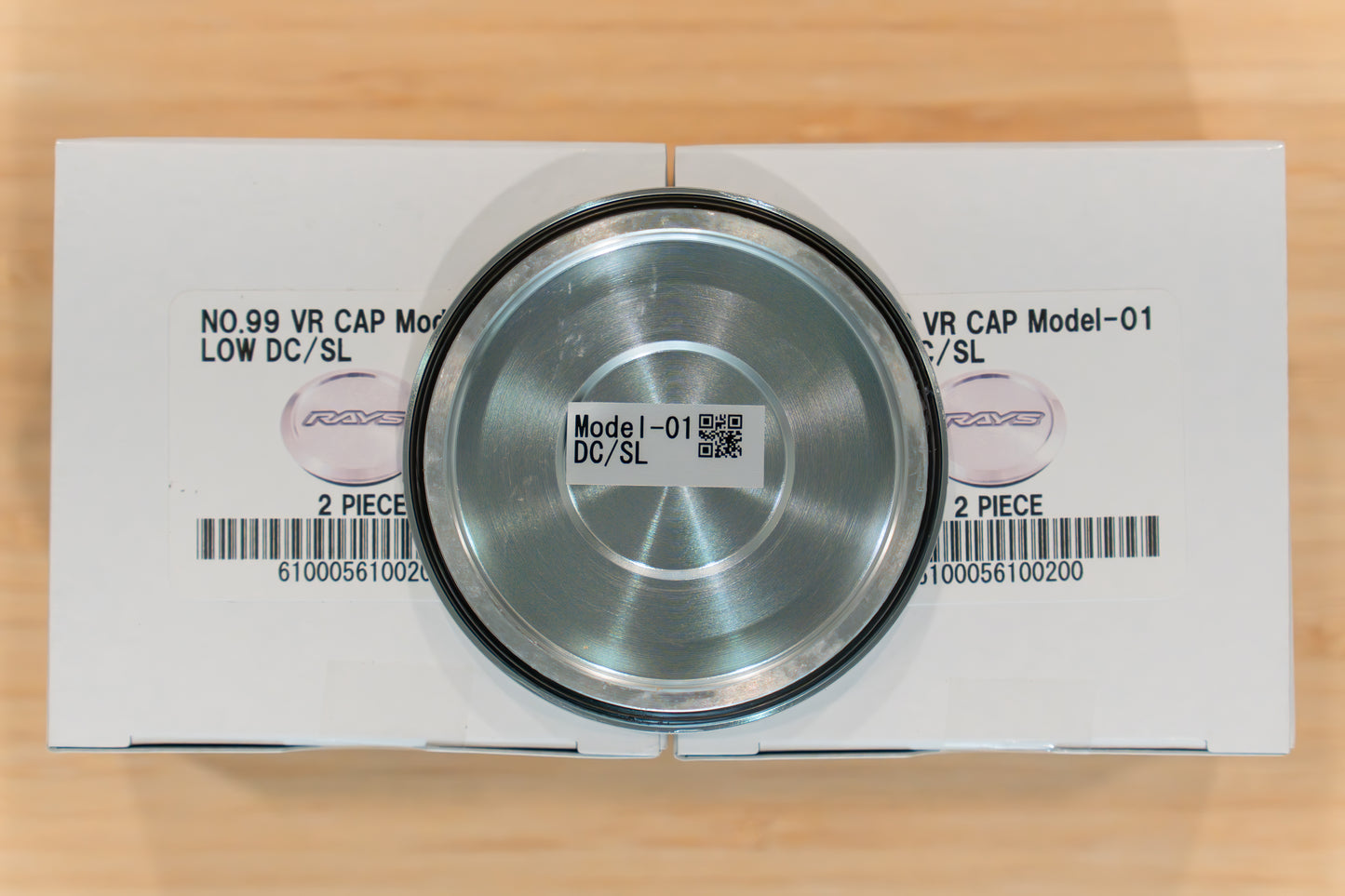 RAYS Volk Racing Model-37 VR Center Cap (No.99) - Diamond Cut / Silver (4 pcs)