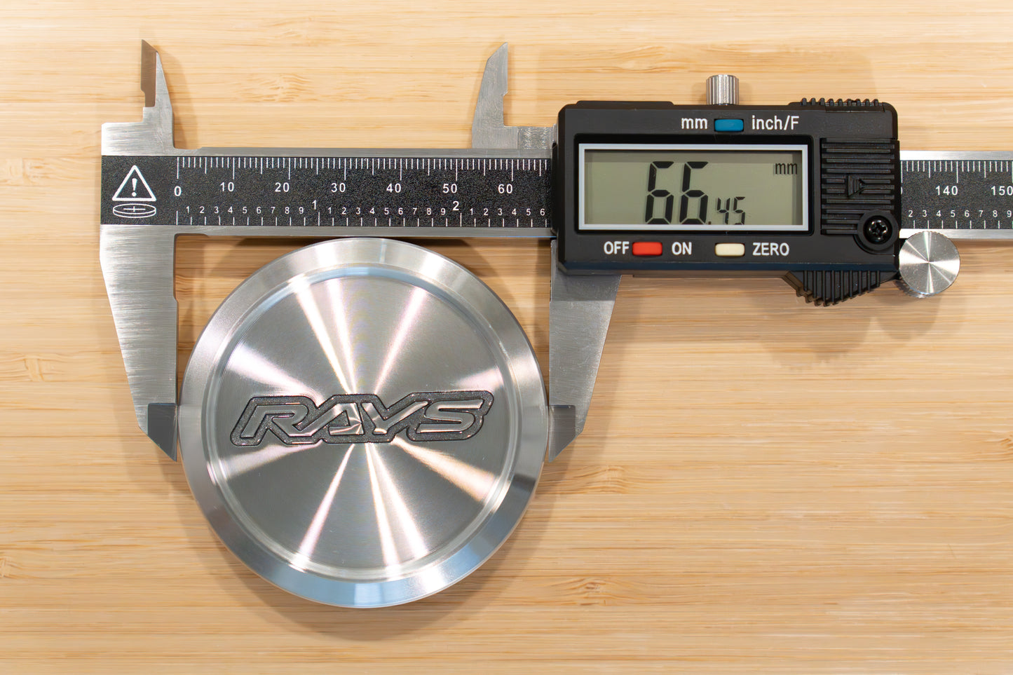 RAYS Volk Racing Model-37 VR Center Cap (No.99) - Diamond Cut / Silver (4 pcs)