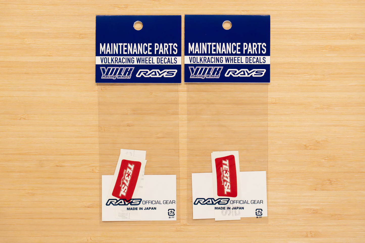 RAYS Volk Racing TE37 Saga SL Wheel Spoke 2 Sticker (No.28) - 17/18 Inch - RED