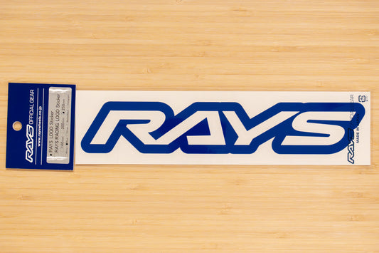 RAYS Official Logo Sticker (No.17) - 250 mm