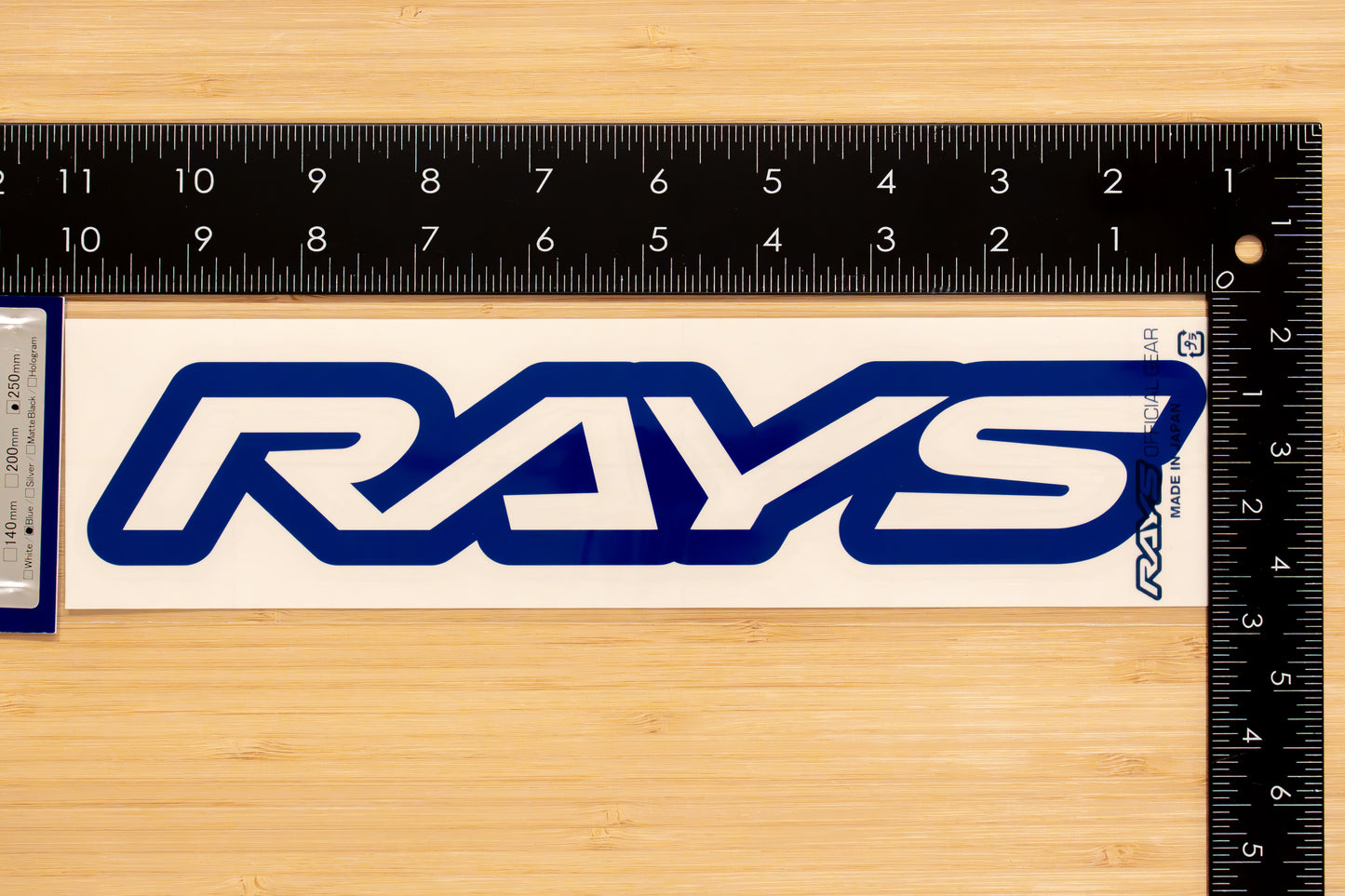 RAYS Official Logo Sticker (No.17) - 250 mm