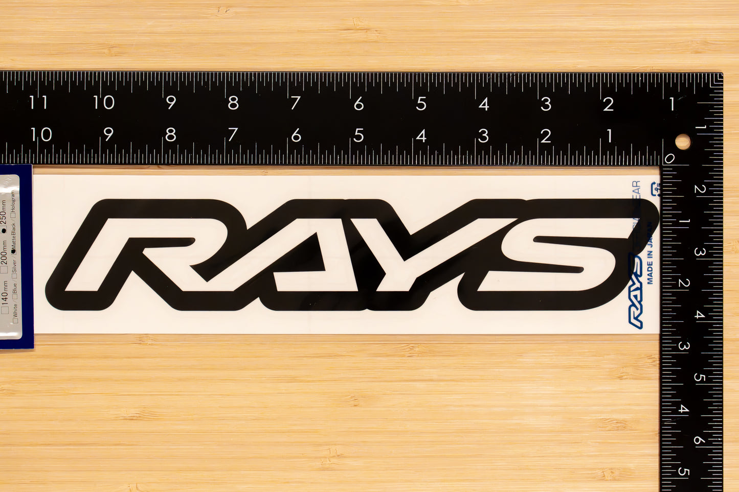RAYS Official Logo Sticker (No.17) - 250 mm