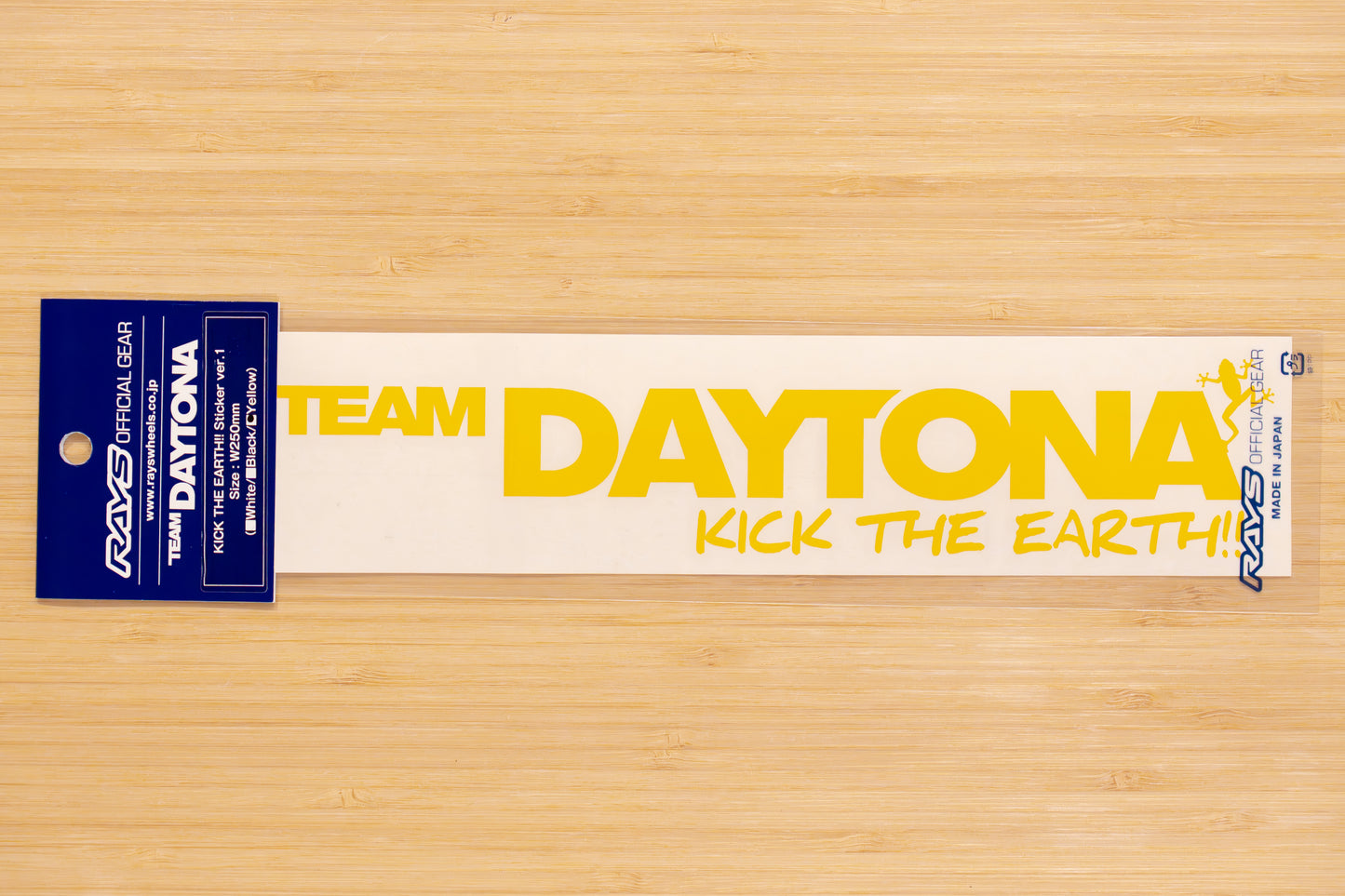 RAYS Team Daytona Brand Sticker (No.31) - 250 mm